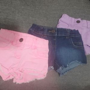 Toddler bundle short shorts